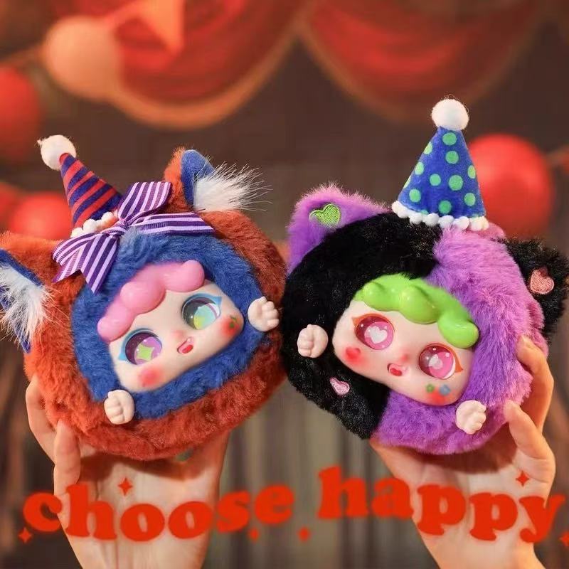 Happy Ghost-Migo Dream Circus Plush Doll Blind Box, Doll Model Ornament Mystery Box