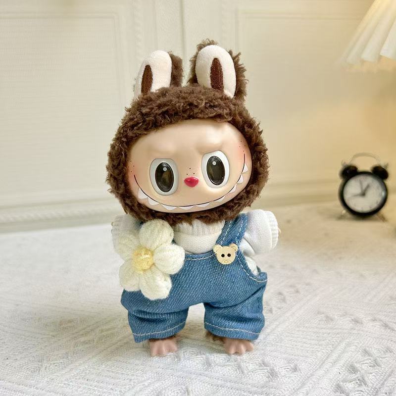 (New)Doll Clothes Suitable for labubu Dolls Accessories  Clothes Set for Dolls (NO Doll)